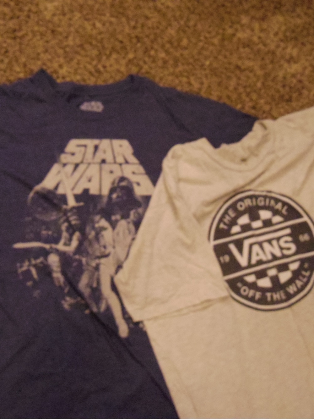 Vans Gray Logo T‑Shirt - Classic Vans 'Off The Wall'